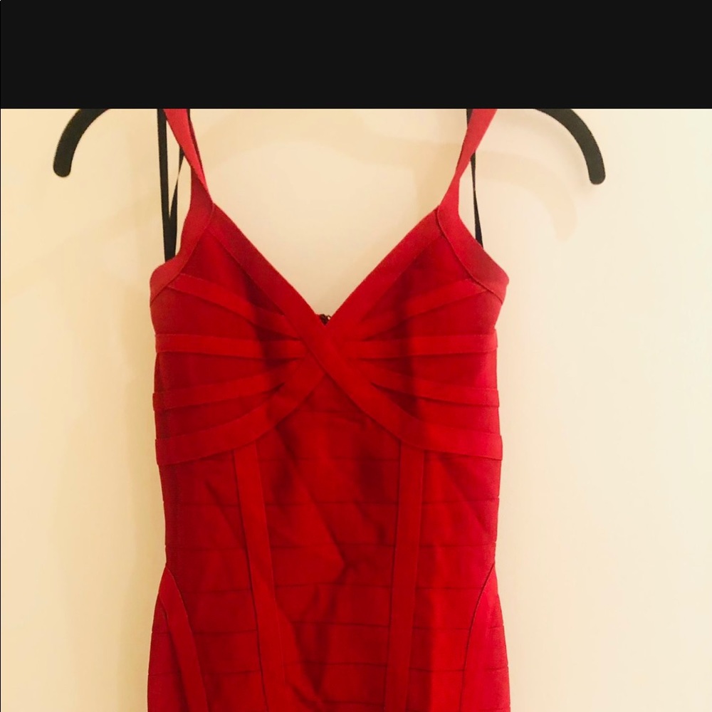 Bebe Red Dress